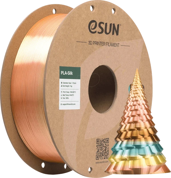 eSUN ePLA-Silk Rainbow – Mehrfarbiges Filament mit Farbverlauf