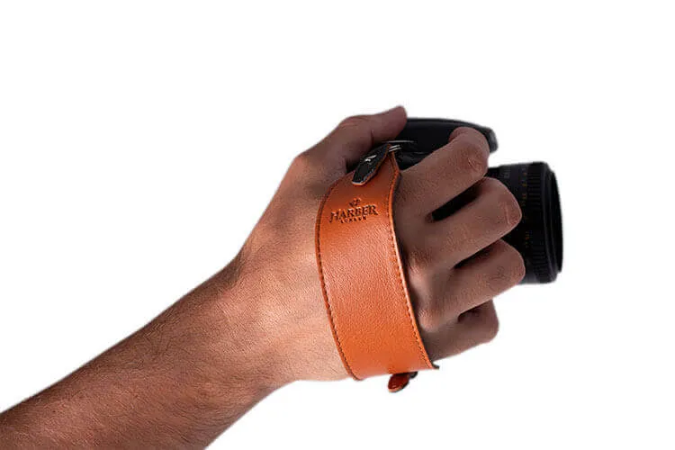 Leather Camera Clutch Strap