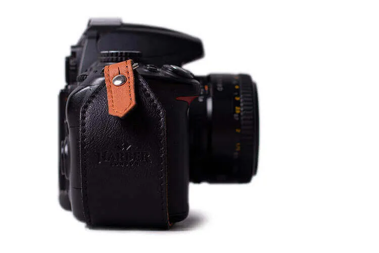 Leather Camera Clutch Strap