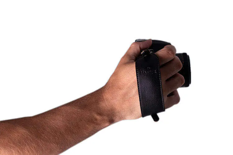 Leather Camera Clutch Strap