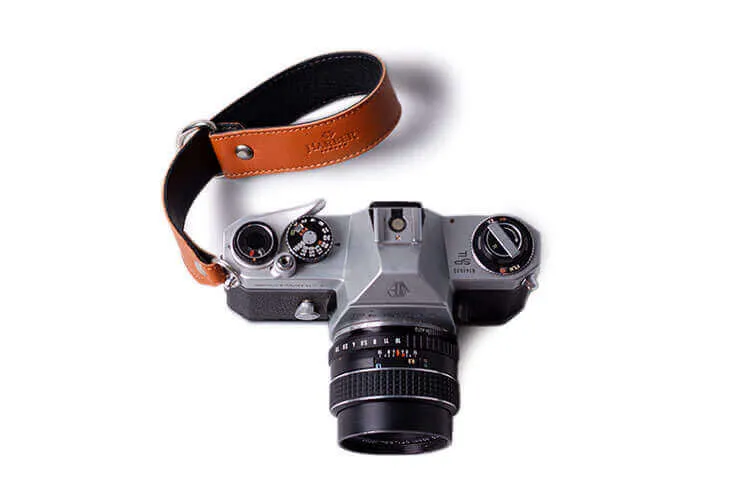 Leather Slide Camera Wrist Strap