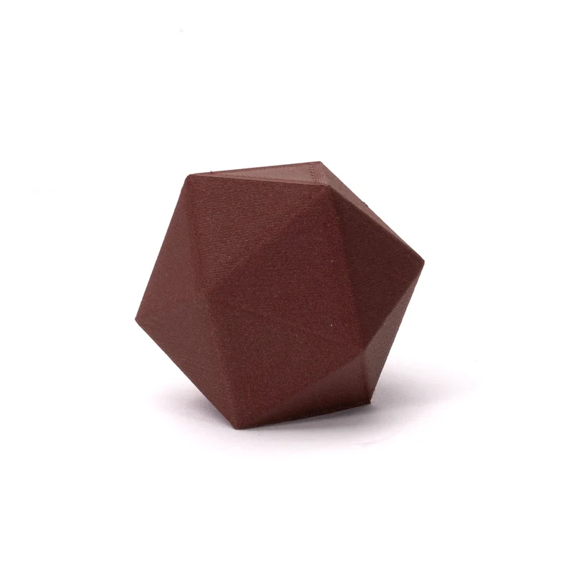 Stainless Steel Metal Composite PLA - Burgundy color