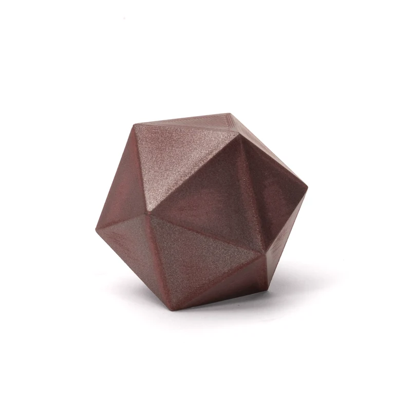 Stainless Steel Metal Composite PLA - Burgundy color
