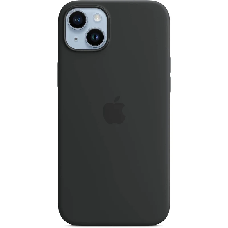 Apple Silikon Case mit MagSafe für iPhone 14 Plus Mitternacht