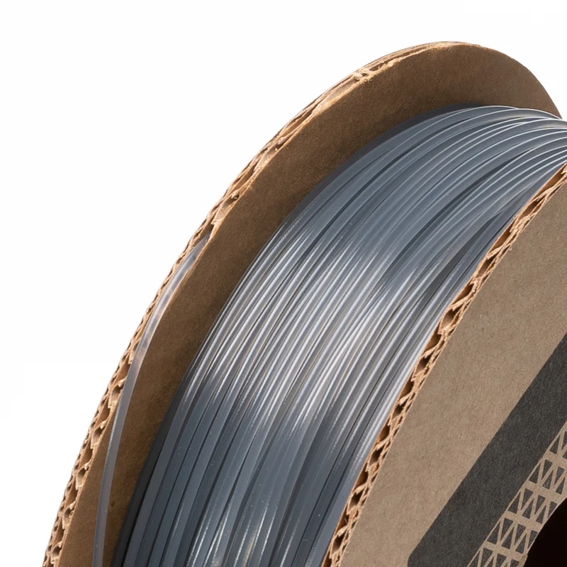Silver Smoke Grey Translucent HTPLA