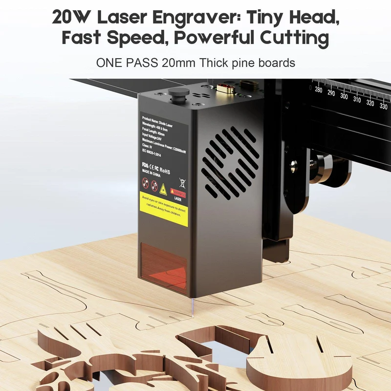 Twotrees TS2-20W Max Laser Engraver (US & EU Shipping Only)
