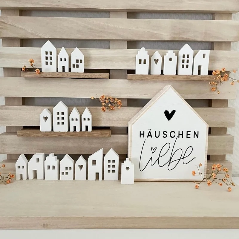 Petit Häuschen Scandi Style - Silikon Gießform
