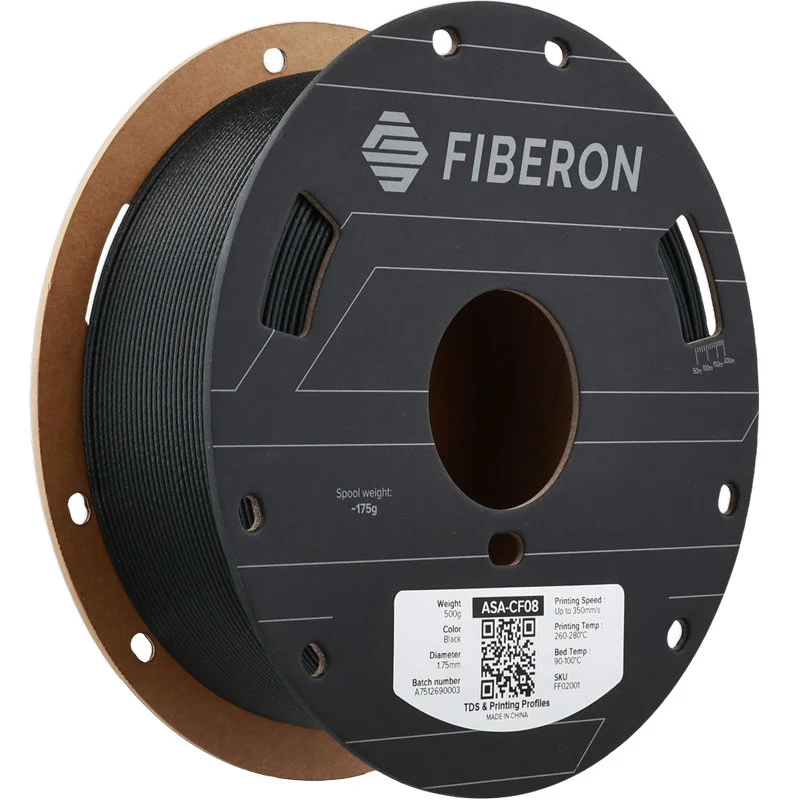 Polymaker Fiberon ASA-CF08 1,75 mm 500 g - Carbonverstärktes ASA-Filament