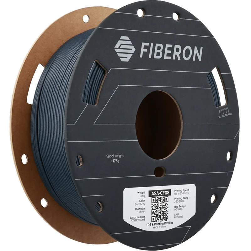 Polymaker Fiberon ASA-CF08 1,75 mm 500 g - Carbonverstärktes ASA-Filament
