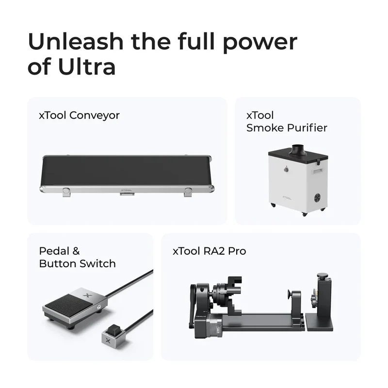Bundle: xTool F1 Ultra - 20W + Förderband