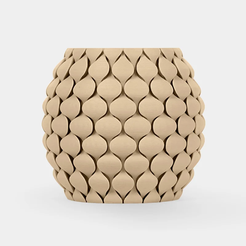SUNLU Optimiertes Holz PLA (Wood PLA)3D Drucker Filament 1KG, optimierte und verbesserte Holzstruktur