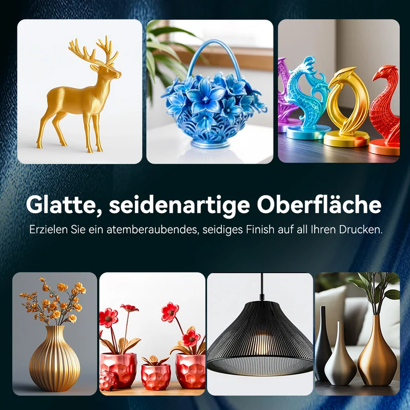 SILK 3KG Große Spule 3D Drucker Filament 3KG