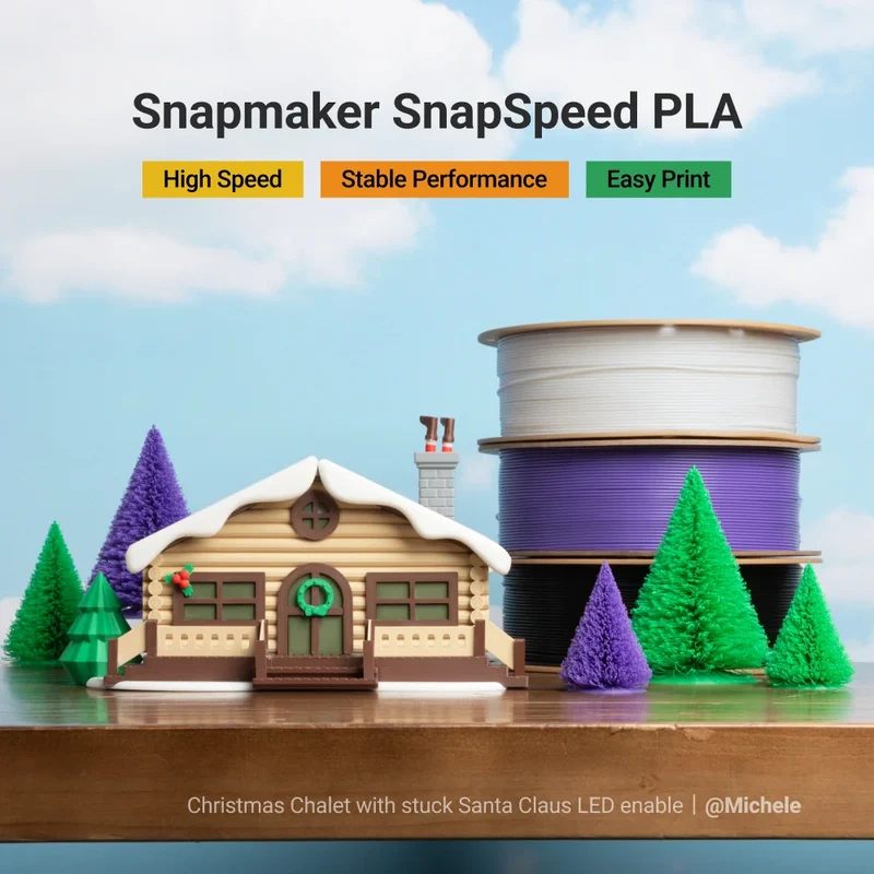 SnapSpeed PLA Filament (RFID) - 1kg