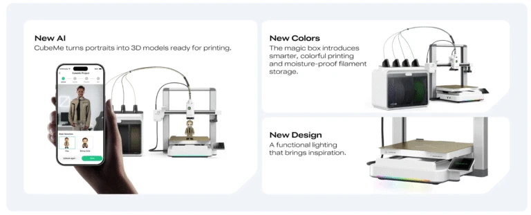 Creality SPARKX i7 Color Combo 3D Drucker
