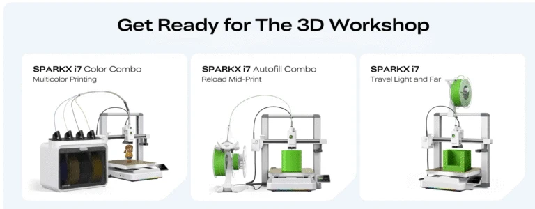 Creality SPARKX i7 Color Combo 3D Drucker