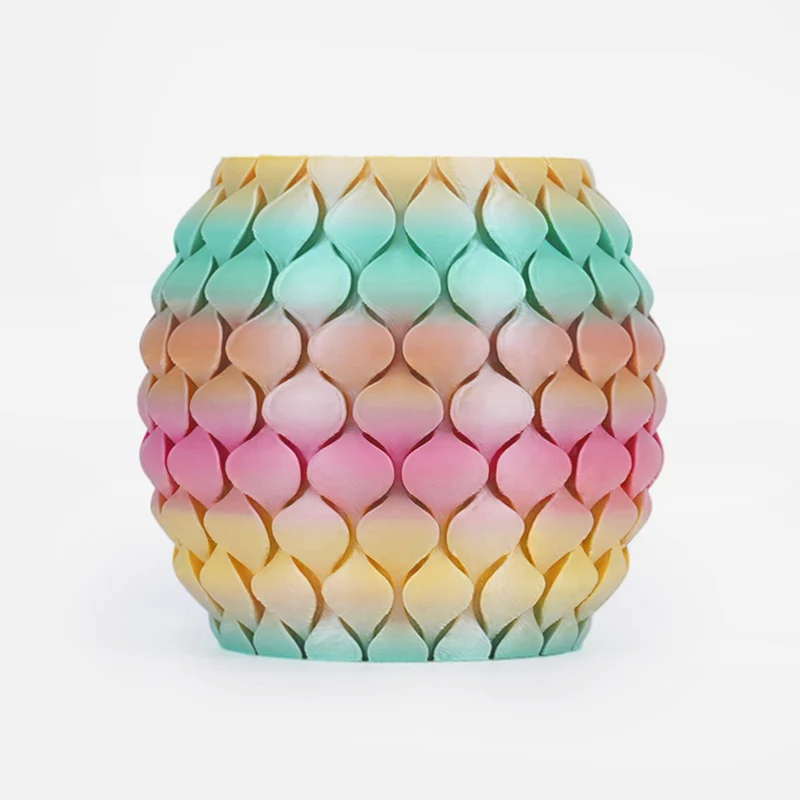 SUNLU PLA, SILK, PLA Transparent Rainbow Filament 1KG