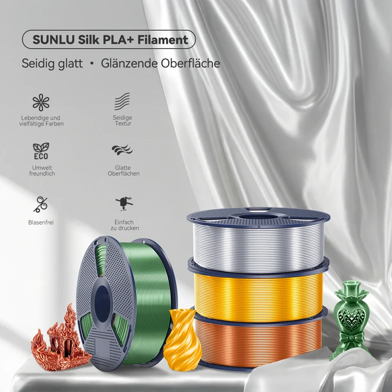 SILK PLA+ Filament 1KG