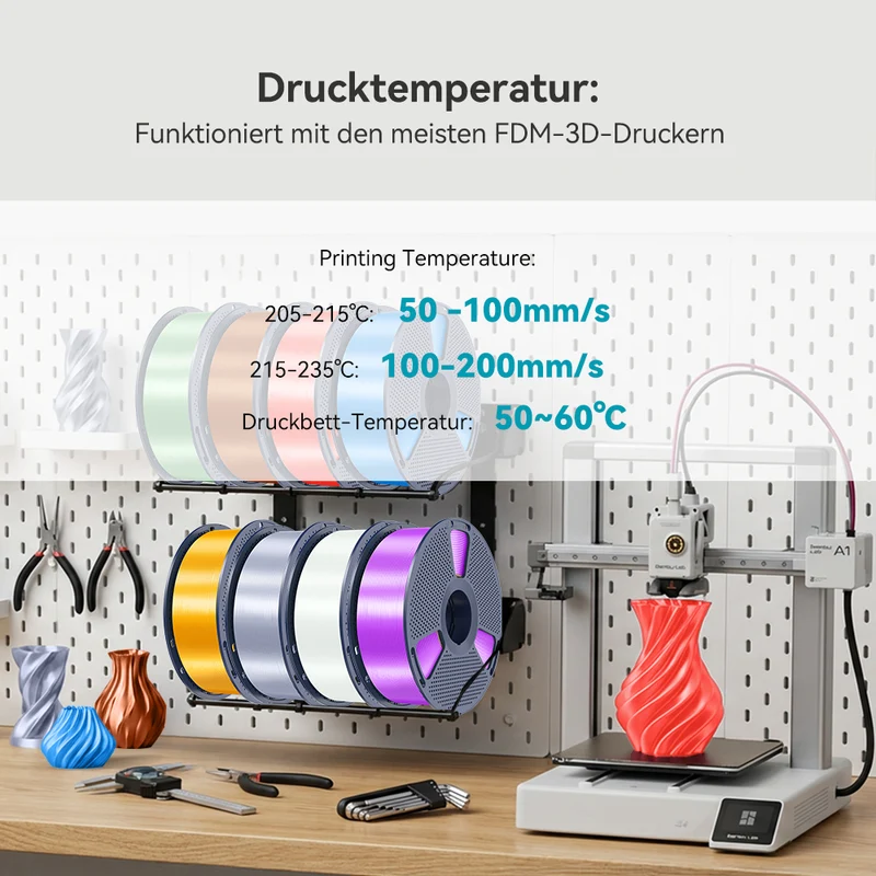 SILK PLA+ Filament 1KG