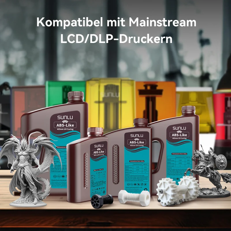 [5 kaufen, nur 4 bezahlen] SUNLU 1000G Harz Serie Heißer Verkauf