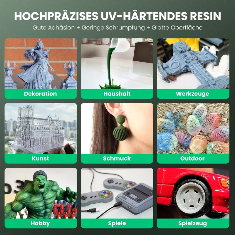 [5 kaufen, nur 4 bezahlen] SUNLU 1000G Harz Serie Heißer Verkauf