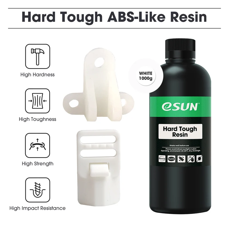 eSUN LCD Hard Tough ABS-Like Resin 0.5KG/1KG 22ND