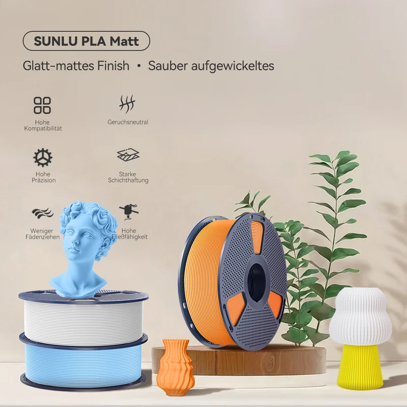 PLA Matte Filament 1KG