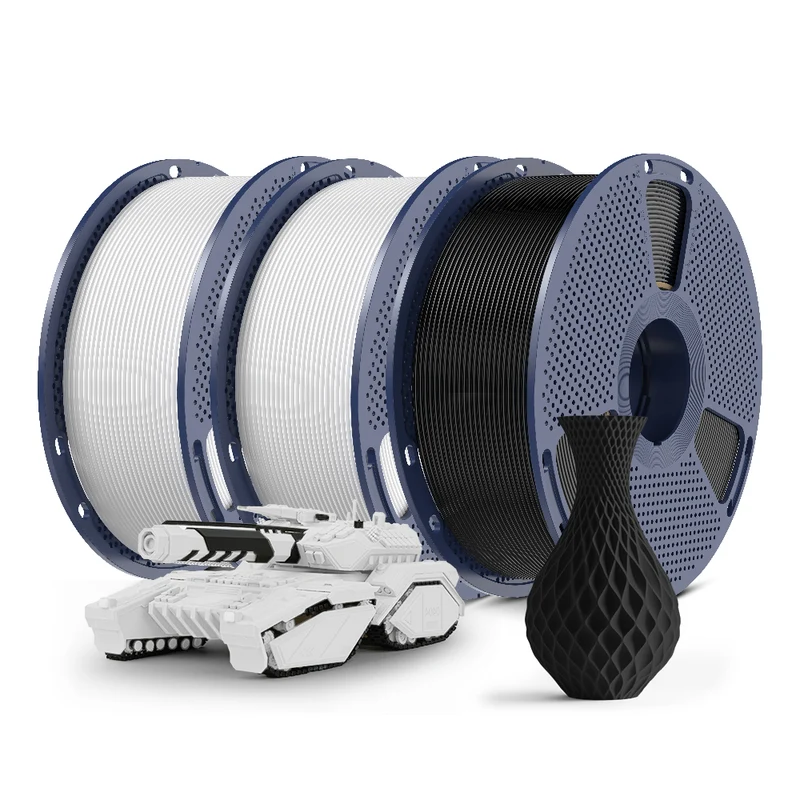 SUNLU PLA, PLA+, PLA Meta, PLA Matte, Rainbow, Multi-color Silk 3KG Mehrfarbiges Filament Bündel