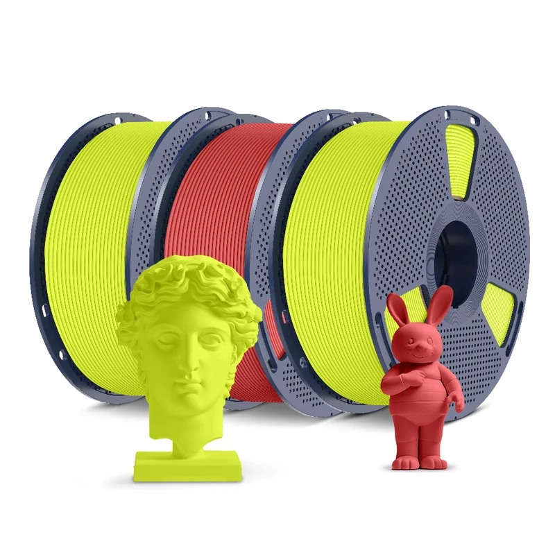 SUNLU PLA, PLA+, PLA Meta, PLA Matte, Rainbow, Multi-color Silk 3KG Mehrfarbiges Filament Bündel