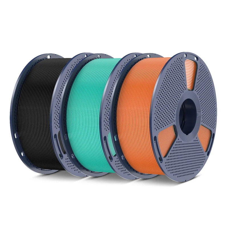 SUNLU PLA, PLA+, PLA Meta, PLA Matte, Rainbow, Multi-color Silk 3KG Mehrfarbiges Filament Bündel
