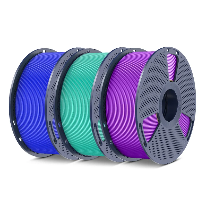 SUNLU PLA, PLA+, PLA Meta, PLA Matte, Rainbow, Multi-color Silk 3KG Mehrfarbiges Filament Bündel