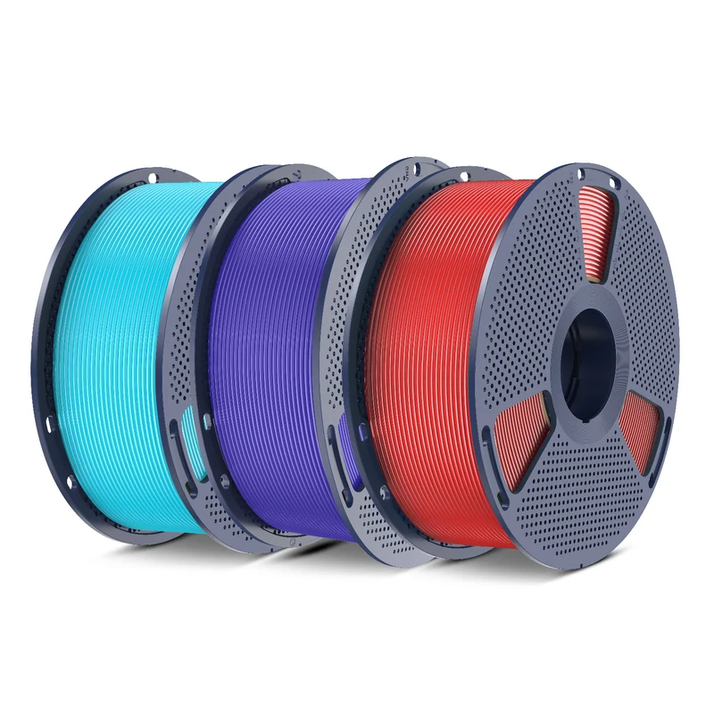 SUNLU PLA, PLA+, PLA Meta, PLA Matte, Rainbow, Multi-color Silk 3KG Mehrfarbiges Filament Bündel