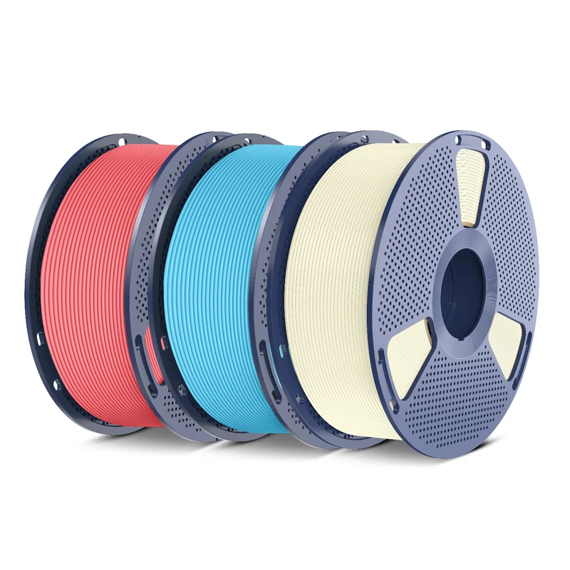 SUNLU PLA, PLA+, PLA Meta, PLA Matte, Rainbow, Multi-color Silk 3KG Mehrfarbiges Filament Bündel
