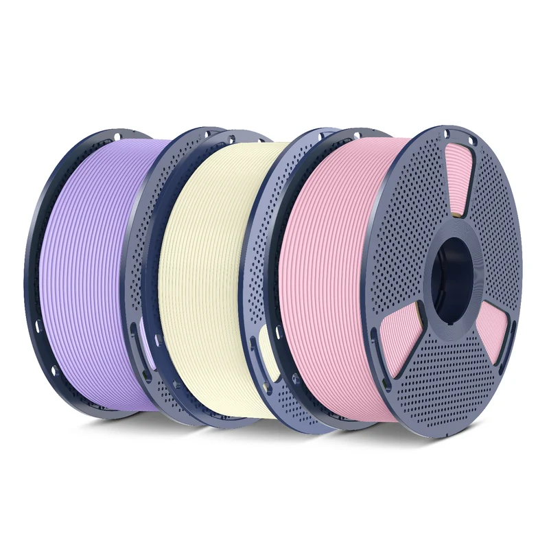 SUNLU PLA, PLA+, PLA Meta, PLA Matte, Rainbow, Multi-color Silk 3KG Mehrfarbiges Filament Bündel