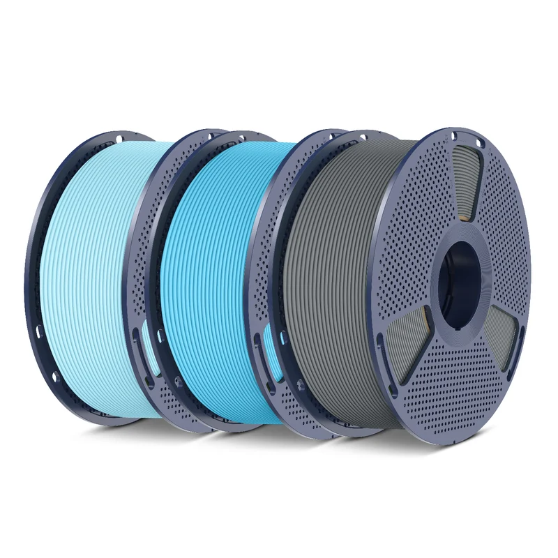 SUNLU PLA, PLA+, PLA Meta, PLA Matte, Rainbow, Multi-color Silk 3KG Mehrfarbiges Filament Bündel
