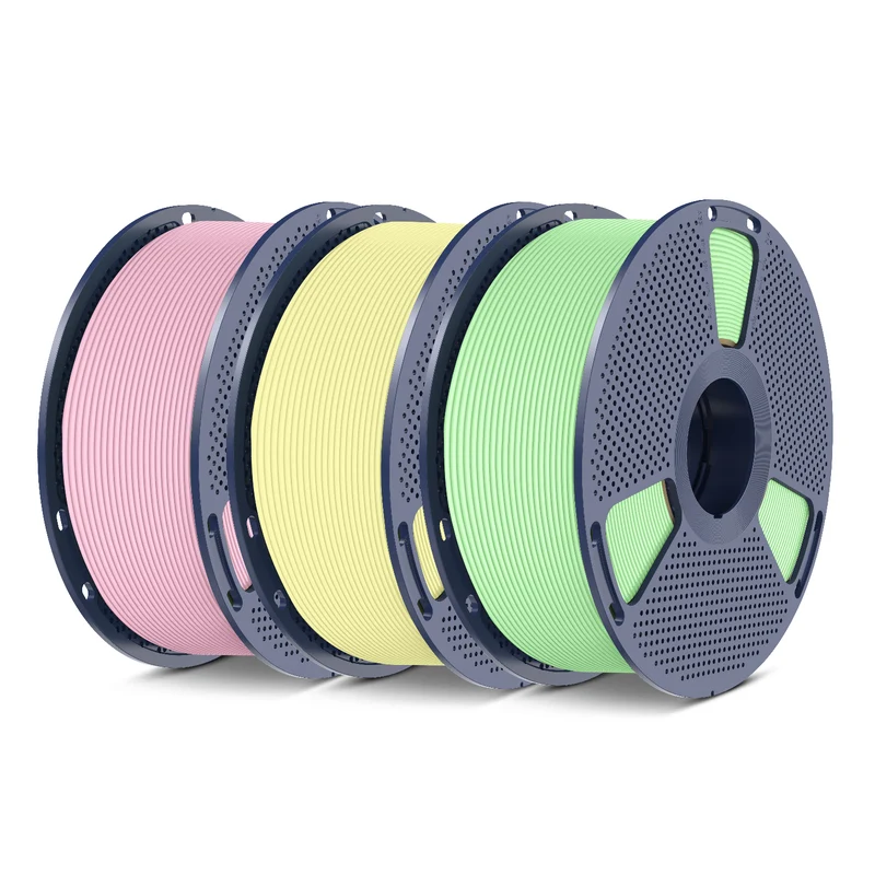 SUNLU PLA, PLA+, PLA Meta, PLA Matte, Rainbow, Multi-color Silk 3KG Mehrfarbiges Filament Bündel