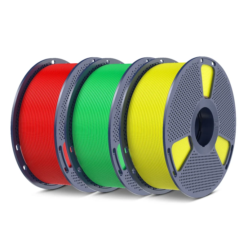 SUNLU PLA, PLA+, PLA Meta, PLA Matte, Rainbow, Multi-color Silk 3KG Mehrfarbiges Filament Bündel