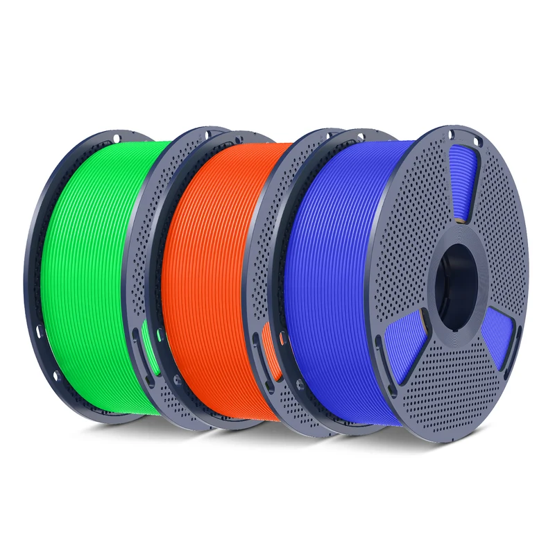 SUNLU PLA, PLA+, PLA Meta, PLA Matte, Rainbow, Multi-color Silk 3KG Mehrfarbiges Filament Bündel