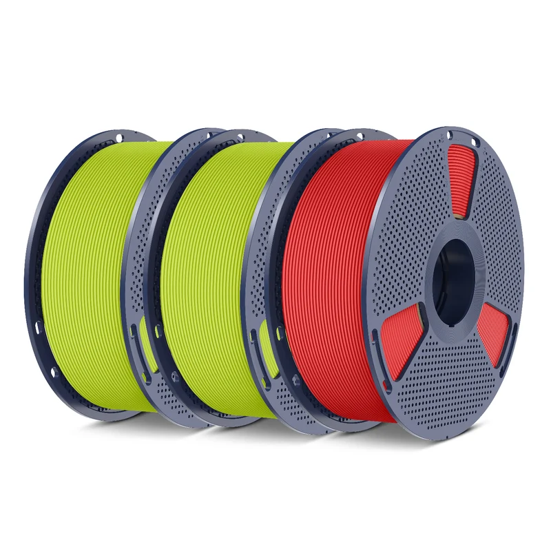 SUNLU PLA, PLA+, PLA Meta, PLA Matte, Rainbow, Multi-color Silk 3KG Mehrfarbiges Filament Bündel
