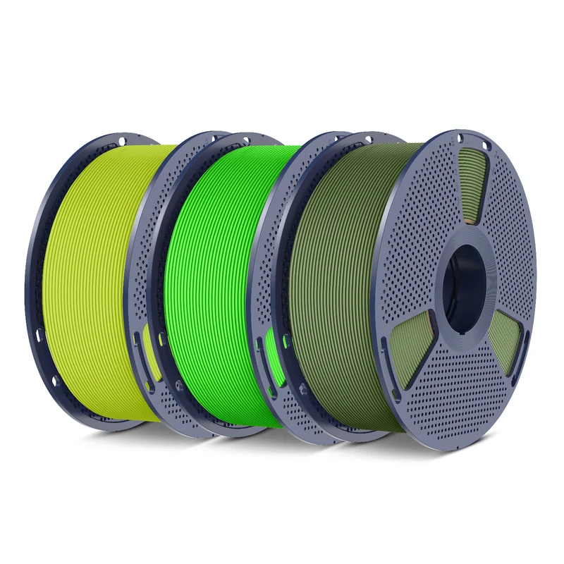 SUNLU PLA, PLA+, PLA Meta, PLA Matte, Rainbow, Multi-color Silk 3KG Mehrfarbiges Filament Bündel