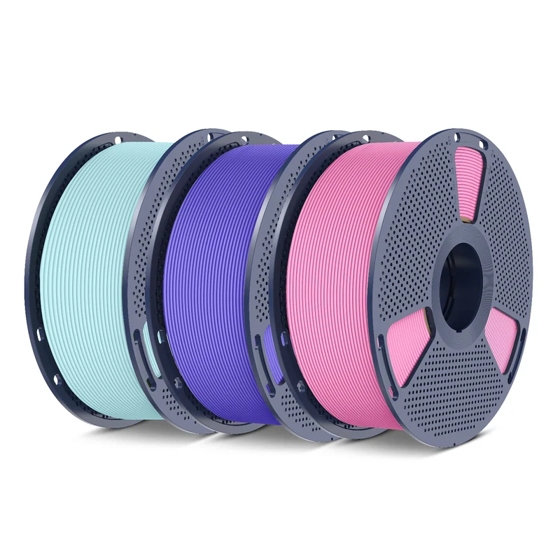 SUNLU PLA, PLA+, PLA Meta, PLA Matte, Rainbow, Multi-color Silk 3KG Mehrfarbiges Filament Bündel