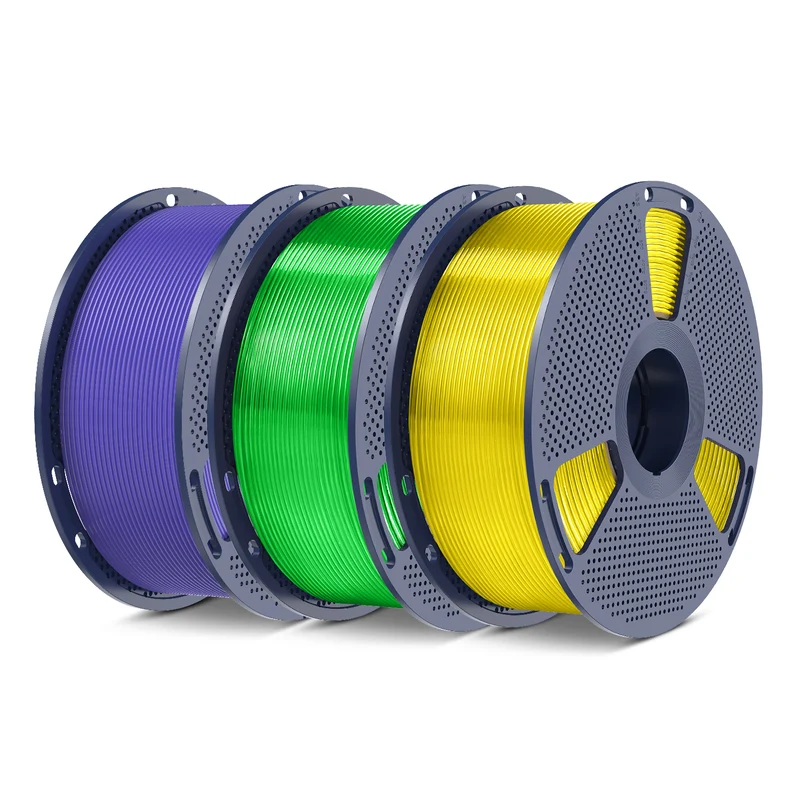 SUNLU PLA, PLA+, PLA Meta, PLA Matte, Rainbow, Multi-color Silk 3KG Mehrfarbiges Filament Bündel