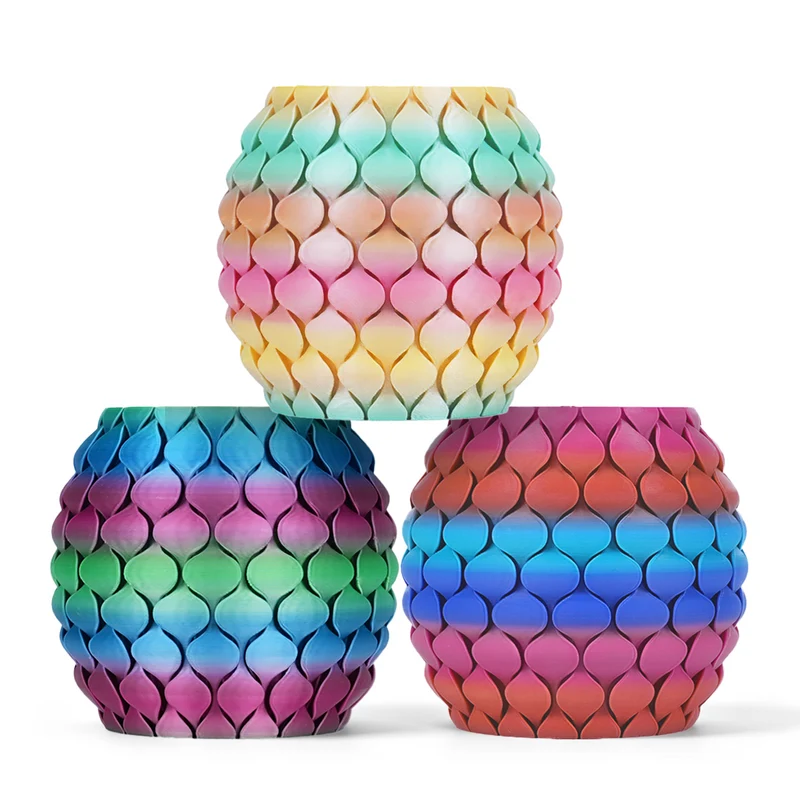 SUNLU PLA, PLA+, PLA Meta, PLA Matte, Rainbow, Multi-color Silk 3KG Mehrfarbiges Filament Bündel