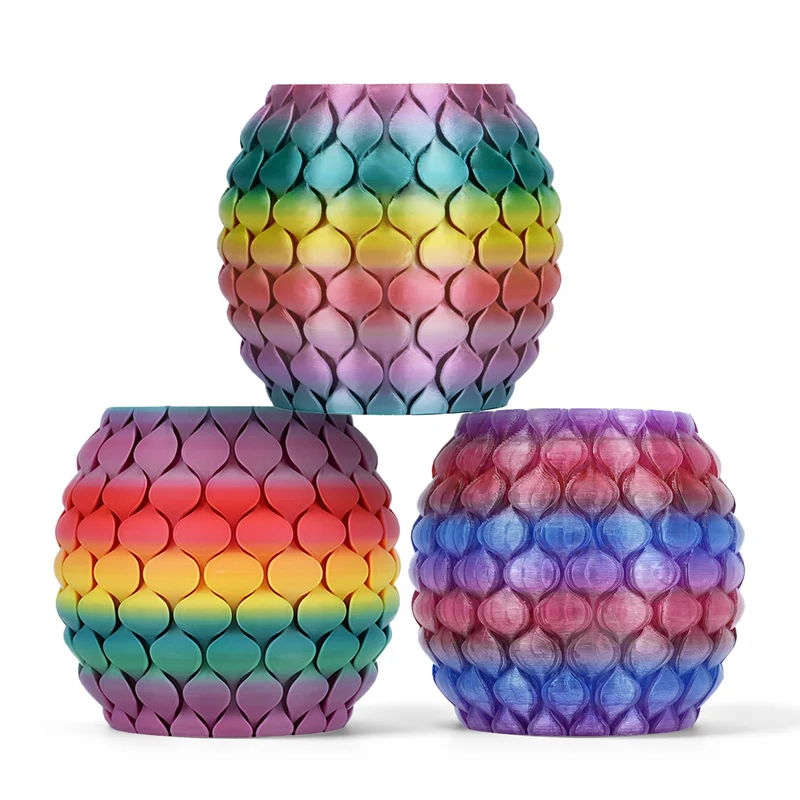 SUNLU PLA, PLA+, PLA Meta, PLA Matte, Rainbow, Multi-color Silk 3KG Mehrfarbiges Filament Bündel