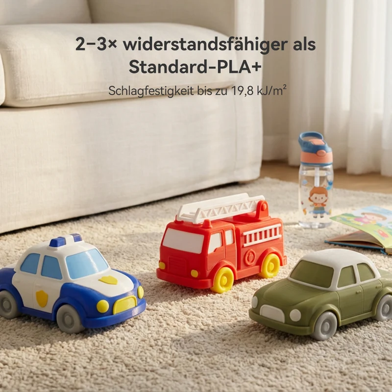 SUNLU PLA+ 2.0, Verbessertes PLA+(PLA Plus), 3D Drucker Filament 1KG
