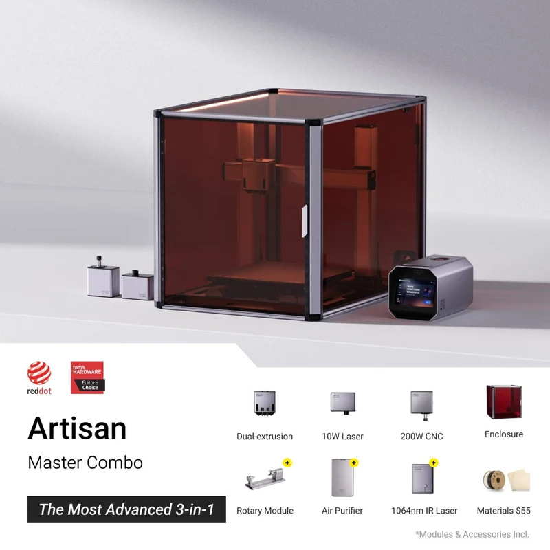 Snapmaker Artisan 3-in-1 3D Printer