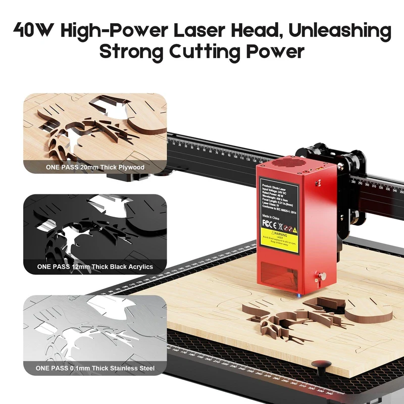 Twotrees TS2-40W Max Laser Engraver (US Shipping Only)