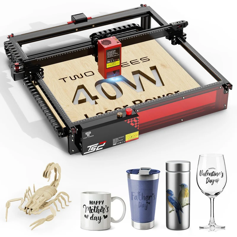 Twotrees TS2-40W Laser Engraver (US & EU Shipping Only)