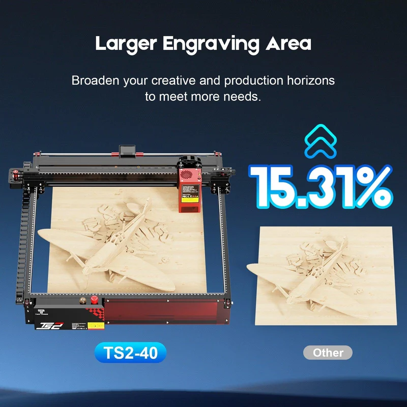 Twotrees TS2-40W Laser Engraver (US & EU Shipping Only)