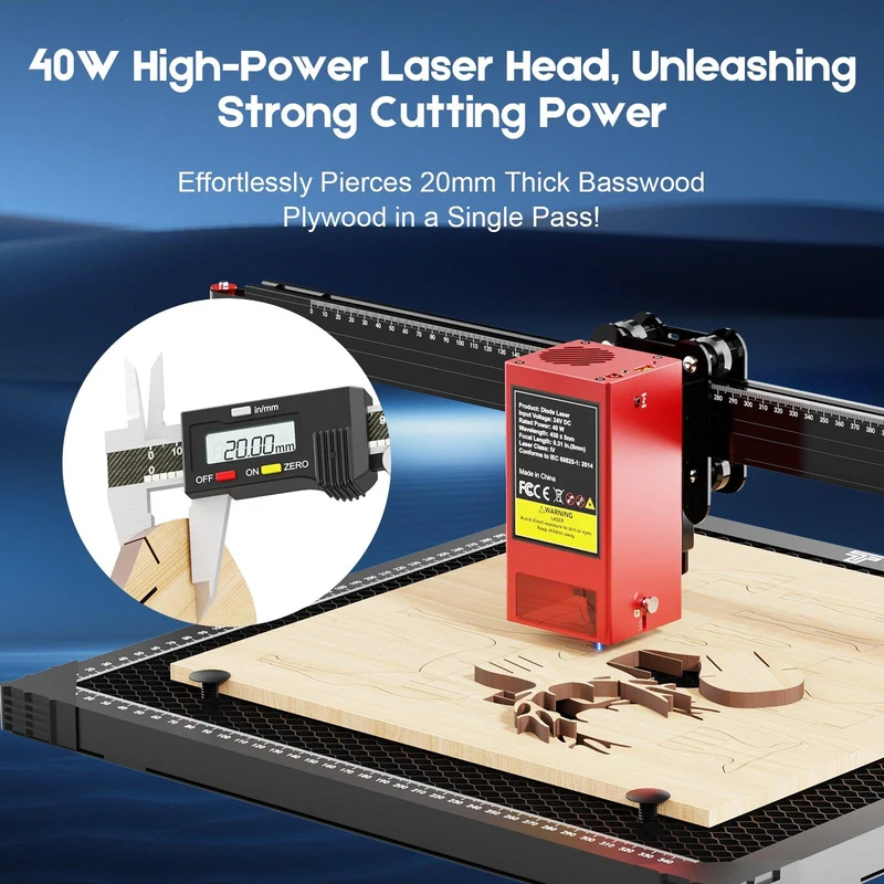 Twotrees TS2-40W Laser Engraver (US & EU Shipping Only)
