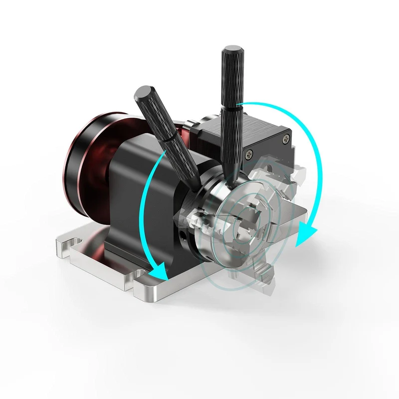 Twotrees 4th Axis CNC Rotary Module Kit for TTC450/TTC 450 PRO/TTC450 Ultra/TTC6050